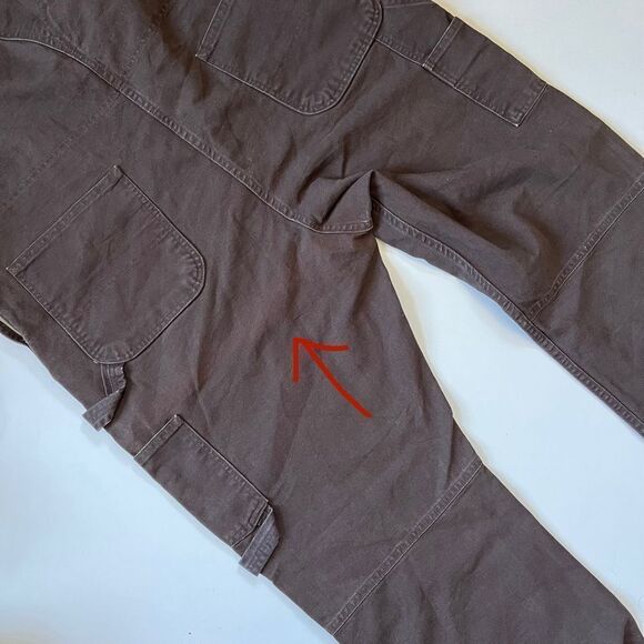 Carhartt 2XL Tall Reworked Bib Coveralls - Picture 13 of 15